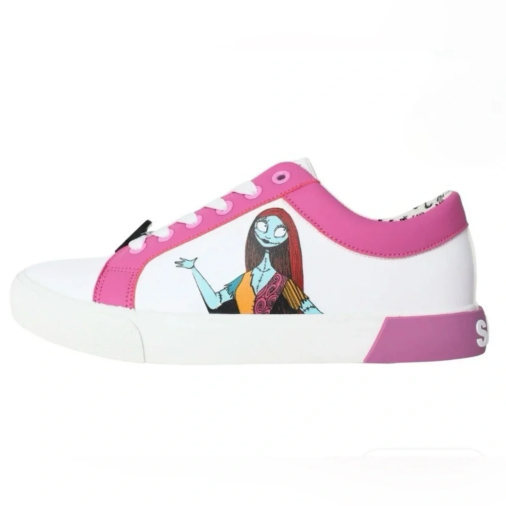 Disney Nightmare Before Christmas Jack Sally Sneakers Women's Size 10